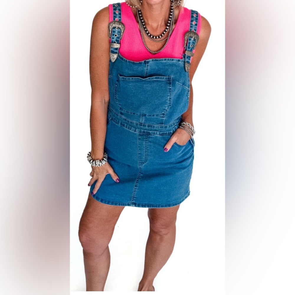 Lucky & Blessed Denim Jumper